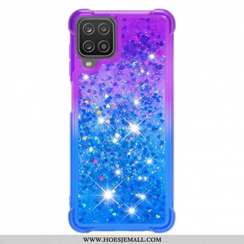 Hoesje voor Samsung Galaxy M12 / A12 Pailletten Kleuren