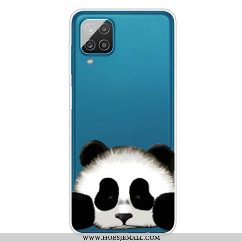 Telefoonhoesje voor Samsung Galaxy M12 / A12 Naadloze Panda