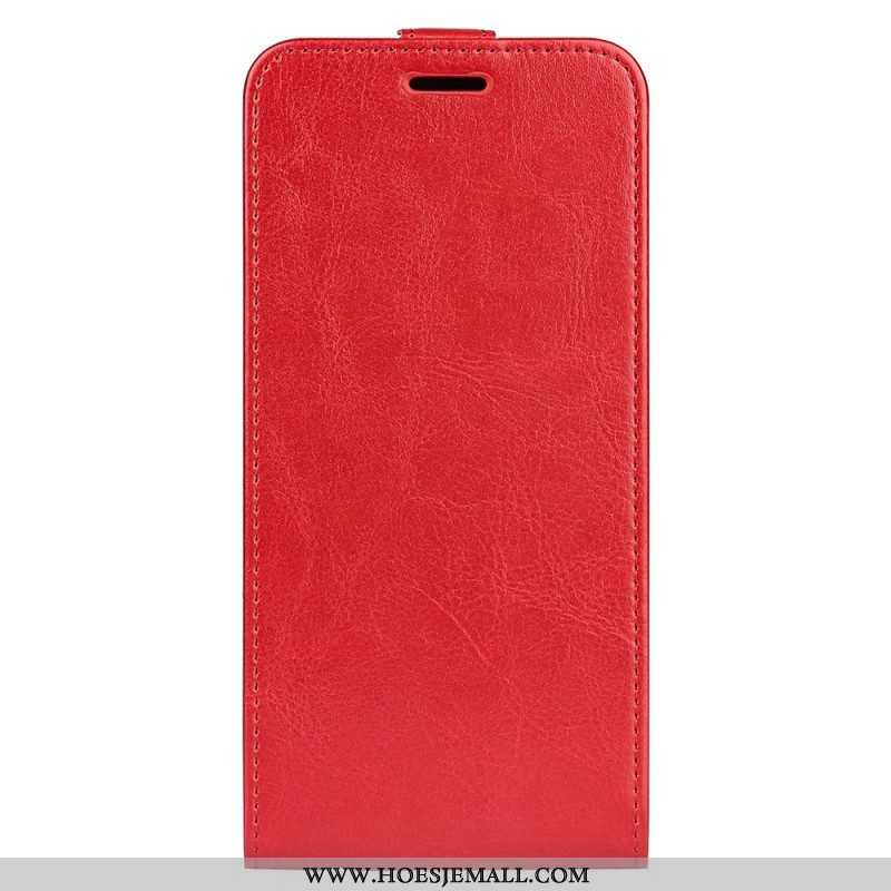 Leren Hoesje voor Samsung Galaxy M13 Folio-hoesje Verticale Klep