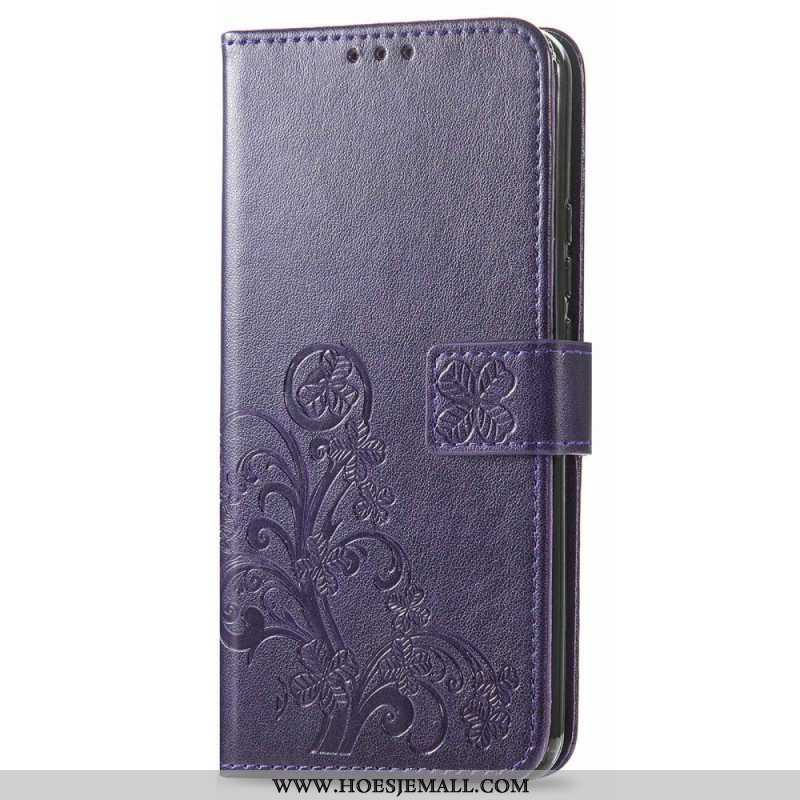 Folio-hoesje voor Samsung Galaxy M13 Bloemen Met Riem