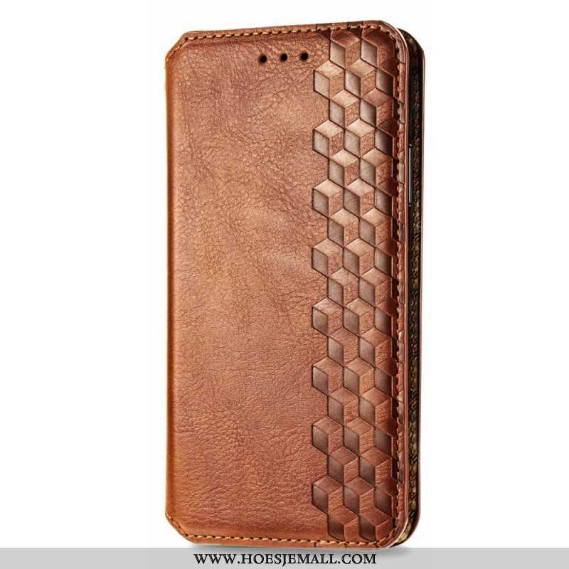 Bescherming Hoesje voor Samsung Galaxy M13 Folio-hoesje Patroon Met Leereffect