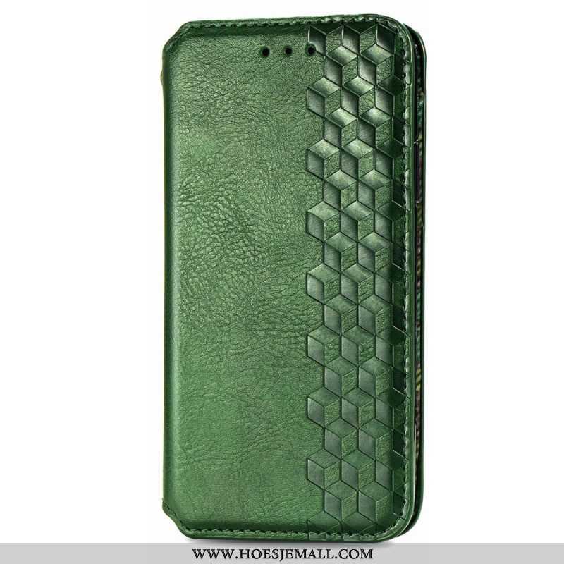 Bescherming Hoesje voor Samsung Galaxy M13 Folio-hoesje Patroon Met Leereffect