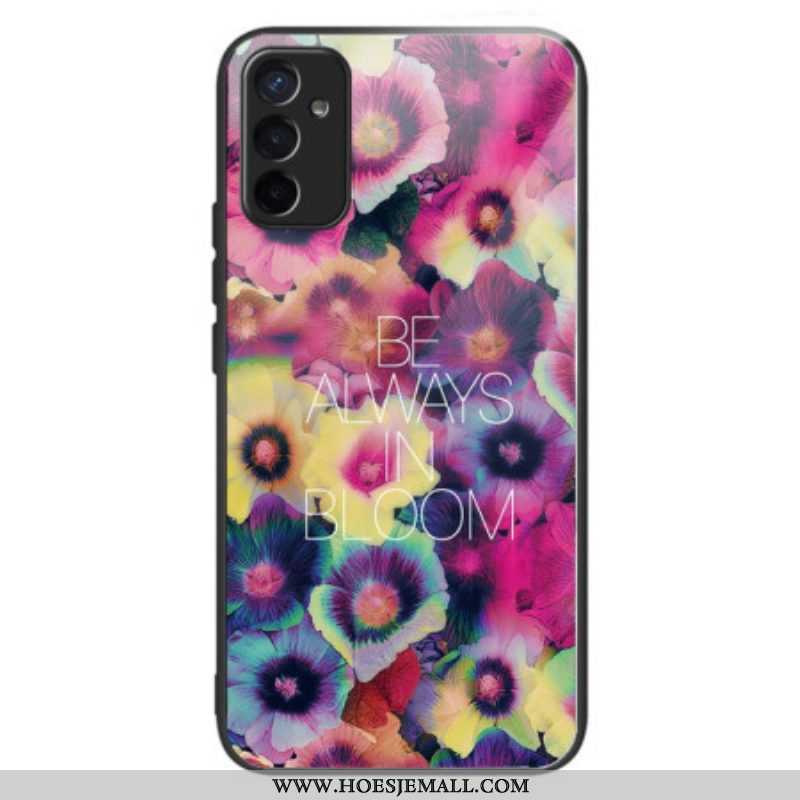 Telefoonhoesje voor Samsung Galaxy M13 Be Always In Bloom Gehard Glas