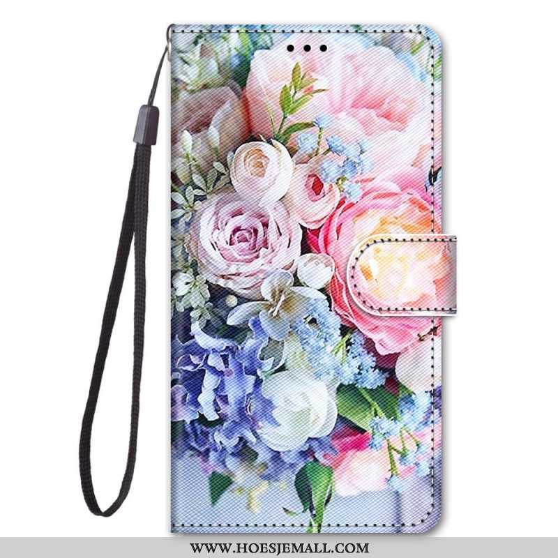 Flip Case voor Samsung Galaxy M23 5G Bloemen Wonder