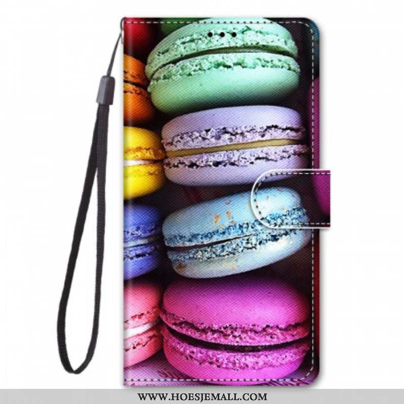 Folio-hoesje voor Samsung Galaxy M23 5G Macarons