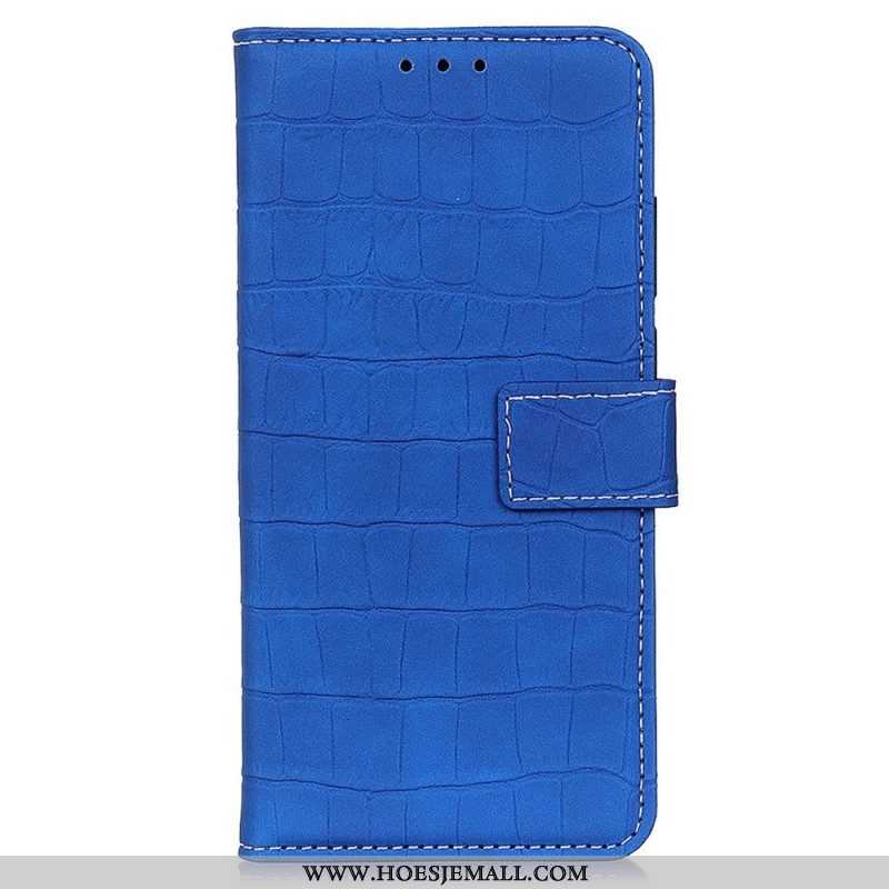 Flip Case voor Samsung Galaxy M23 5G Krokodillenhuidstijl