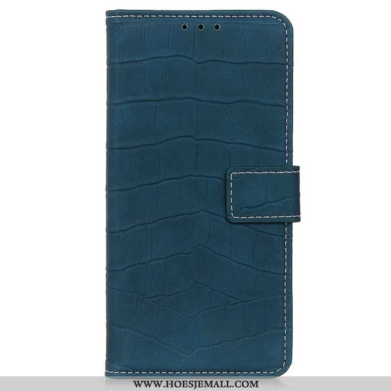 Flip Case voor Samsung Galaxy M23 5G Krokodillenhuidstijl