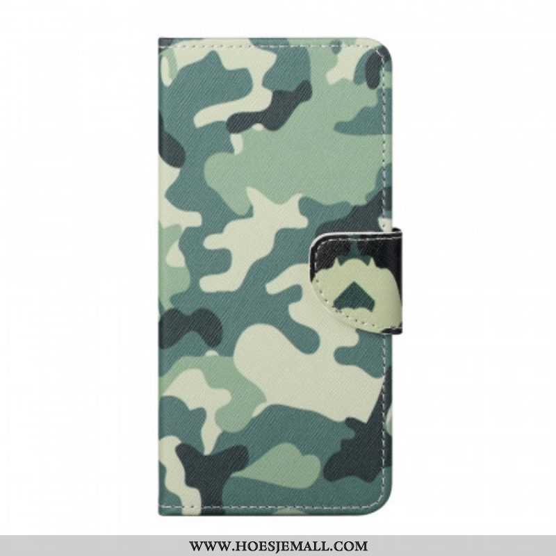 Leren Hoesje voor Samsung Galaxy M23 5G Camouflage