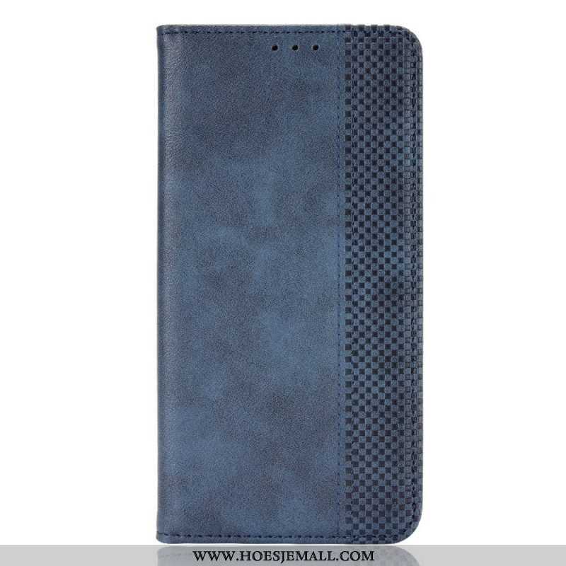 Bescherming Hoesje voor Samsung Galaxy M23 5G Folio-hoesje Gestileerd Vintage Leereffect