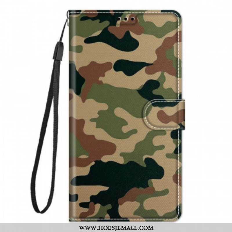 Folio-hoesje voor Samsung Galaxy M23 5G Militaire Camouflage