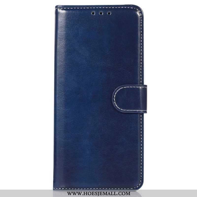 Folio-hoesje voor Samsung Galaxy M23 5G Stijl Lederen Stiksels