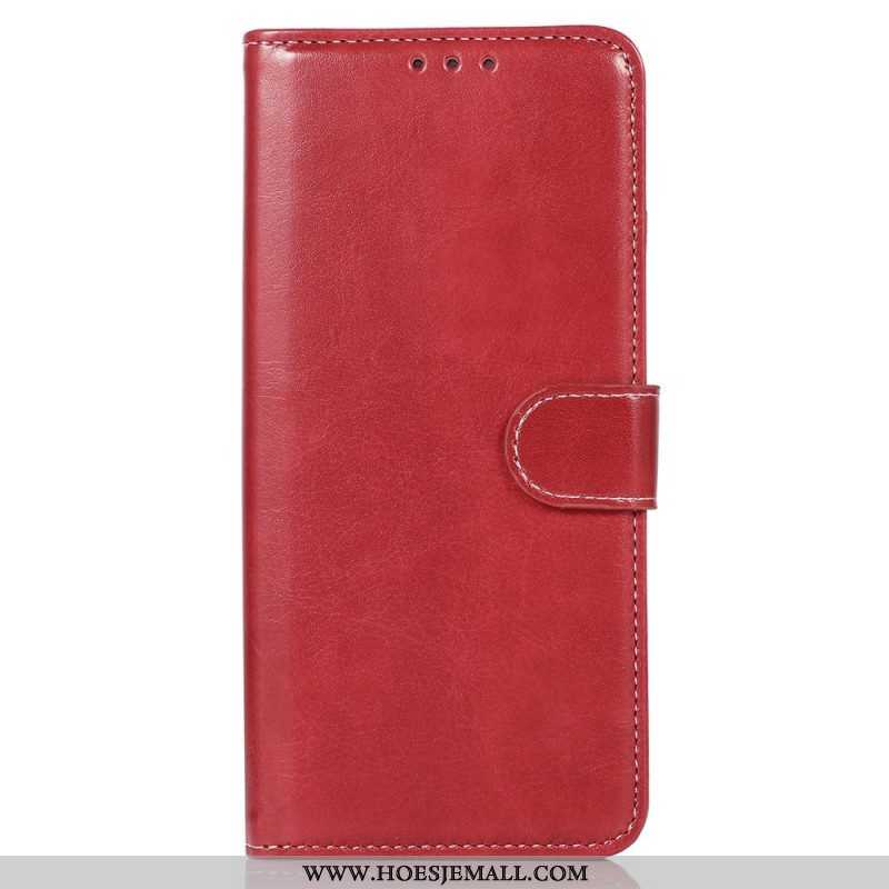 Folio-hoesje voor Samsung Galaxy M23 5G Stijl Lederen Stiksels