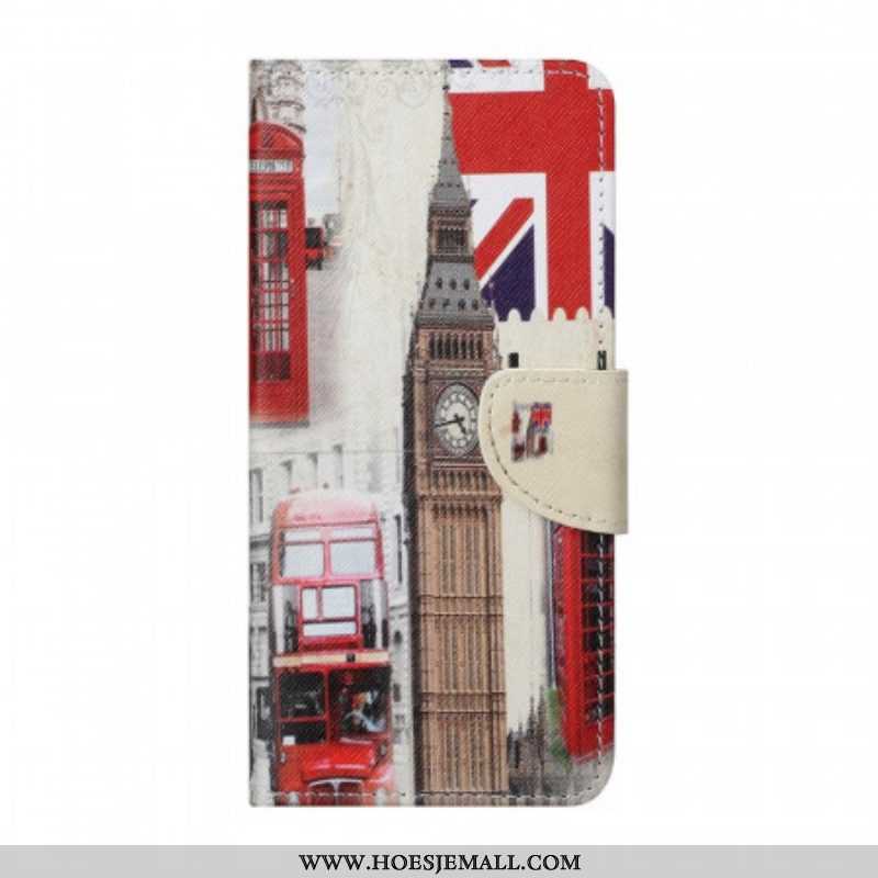 Leren Hoesje voor Samsung Galaxy M23 5G Londen