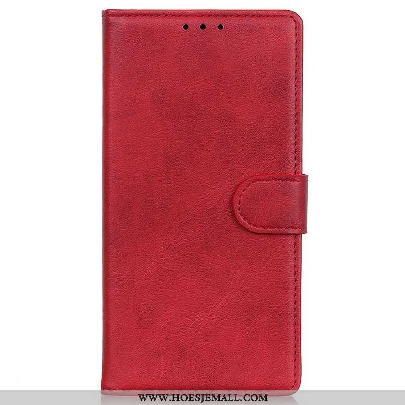 Folio-hoesje voor Samsung Galaxy M23 5G Mat Kunstleer