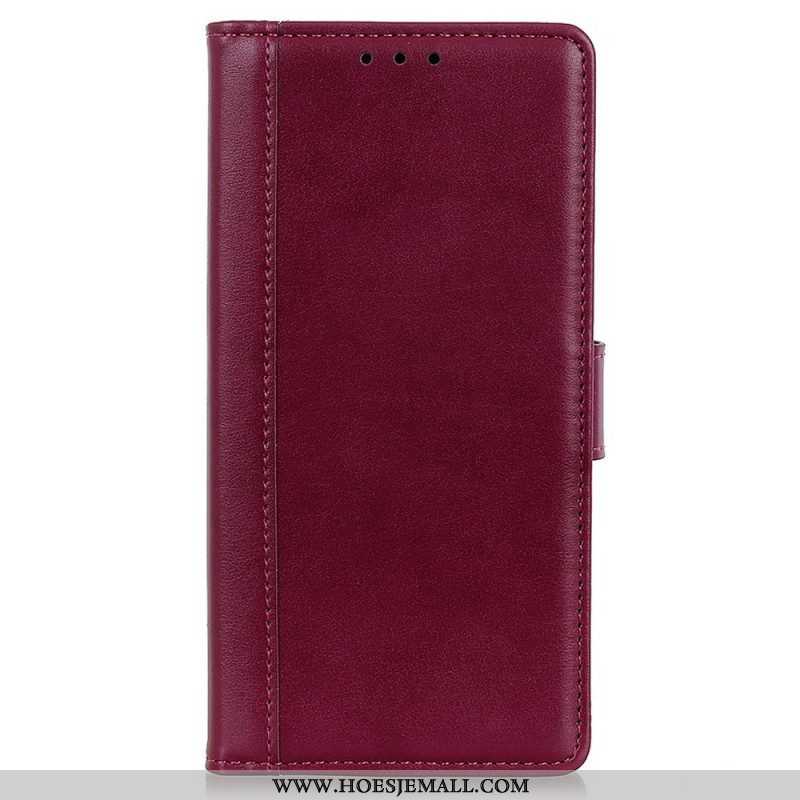 Folio-hoesje voor Samsung Galaxy M23 5G Leren Styling