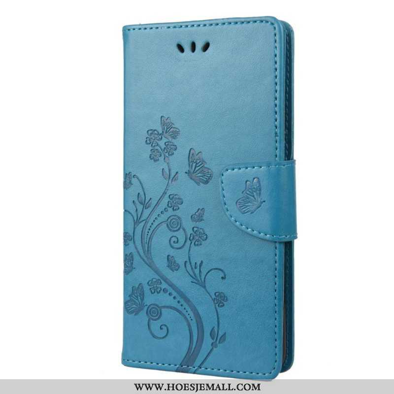 Folio-hoesje voor Samsung Galaxy M23 5G Vlinders En Bloemen