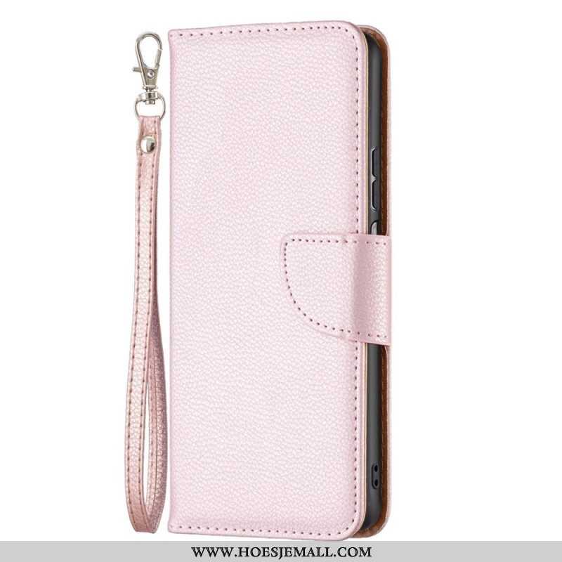 Folio-hoesje voor Samsung Galaxy M23 5G Met Ketting Schuine Riemsluiting