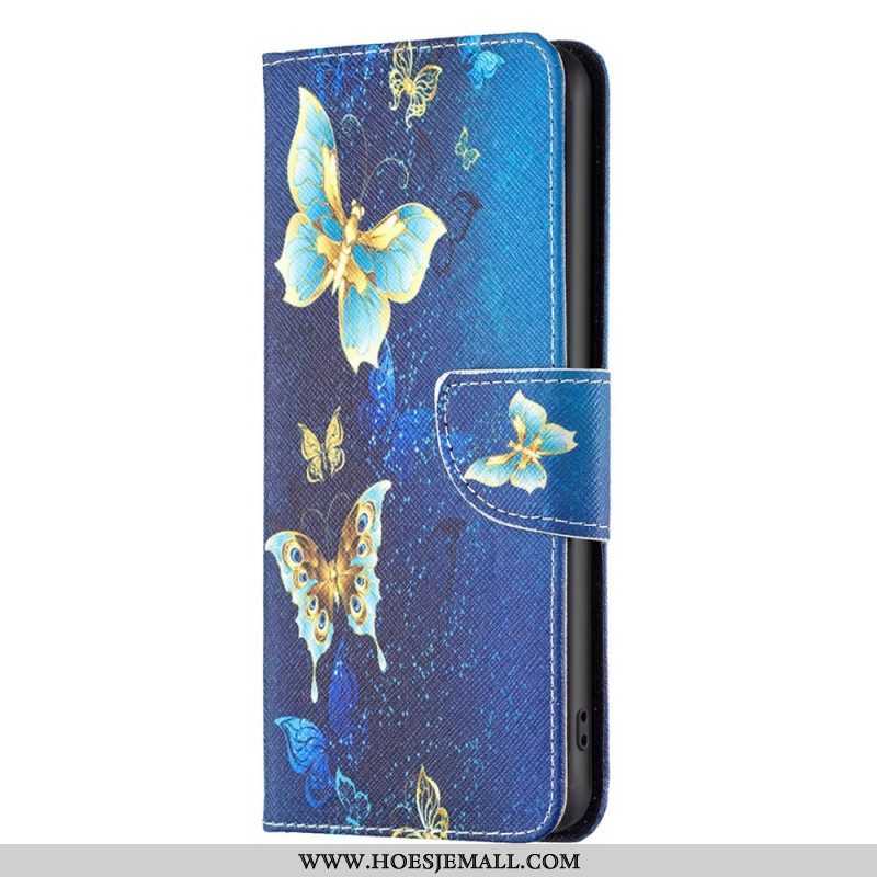 Folio-hoesje voor Samsung Galaxy M23 5G Mooie Vlinders