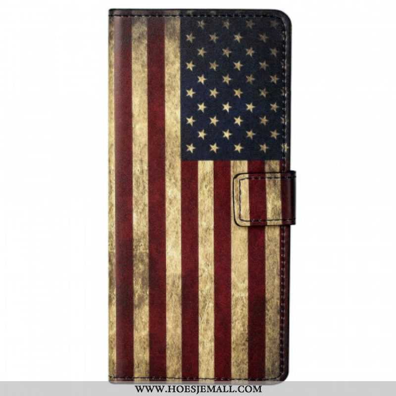 Folio-hoesje voor Samsung Galaxy M23 5G Amerikaanse Vlag