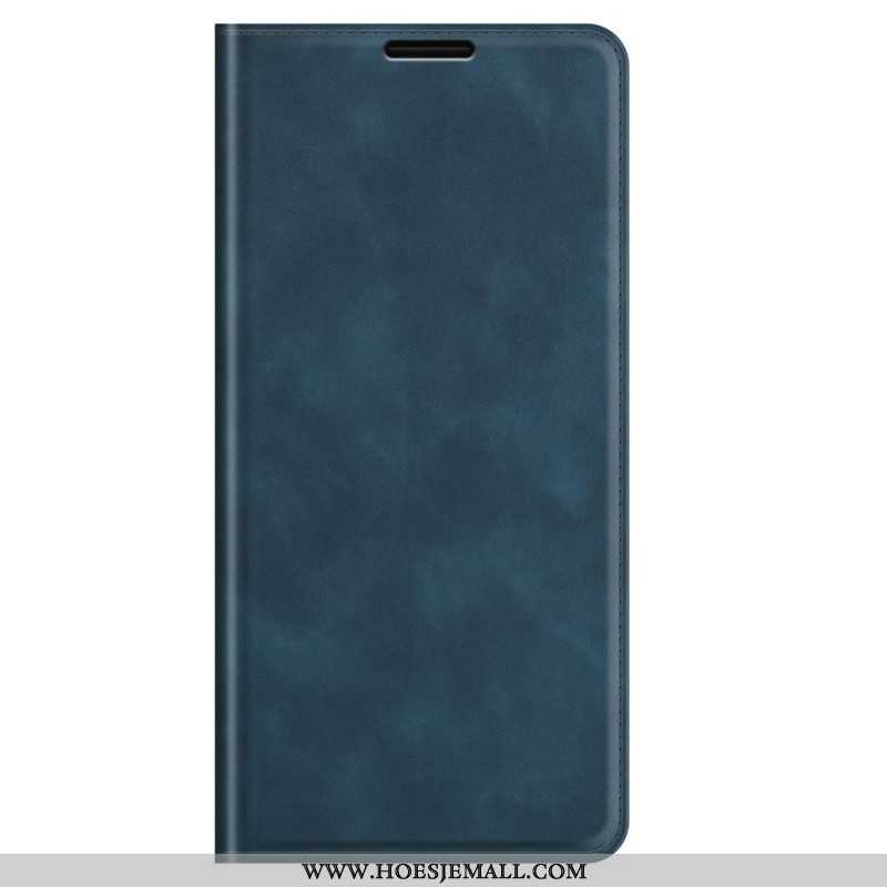 Bescherming Hoesje voor Samsung Galaxy M32 Folio-hoesje Stijl Lederen Ontwerp