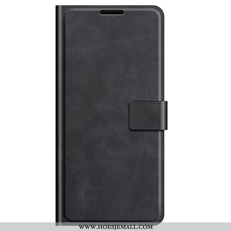 Leren Hoesje voor Samsung Galaxy M32 Kunstleer Slank