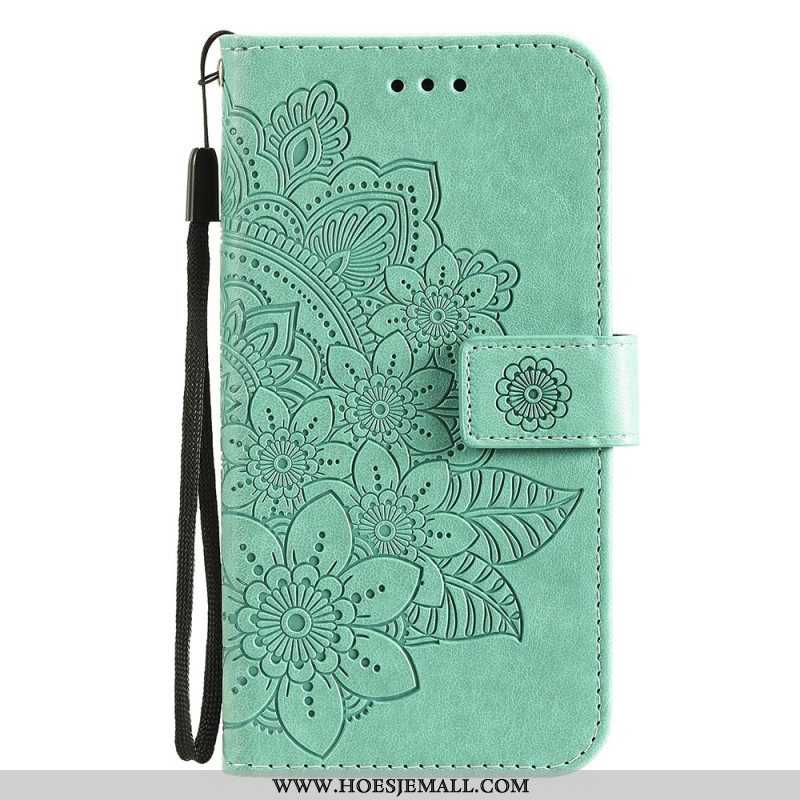 Folio-hoesje voor Samsung Galaxy M32 Bloemmandala