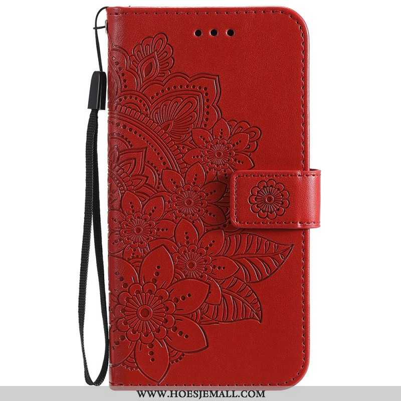 Folio-hoesje voor Samsung Galaxy M32 Bloemmandala