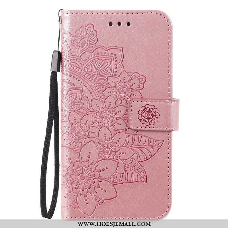 Folio-hoesje voor Samsung Galaxy M32 Bloemmandala