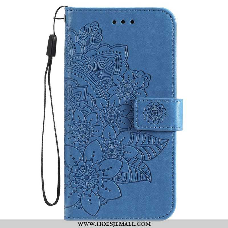 Folio-hoesje voor Samsung Galaxy M32 Bloemmandala