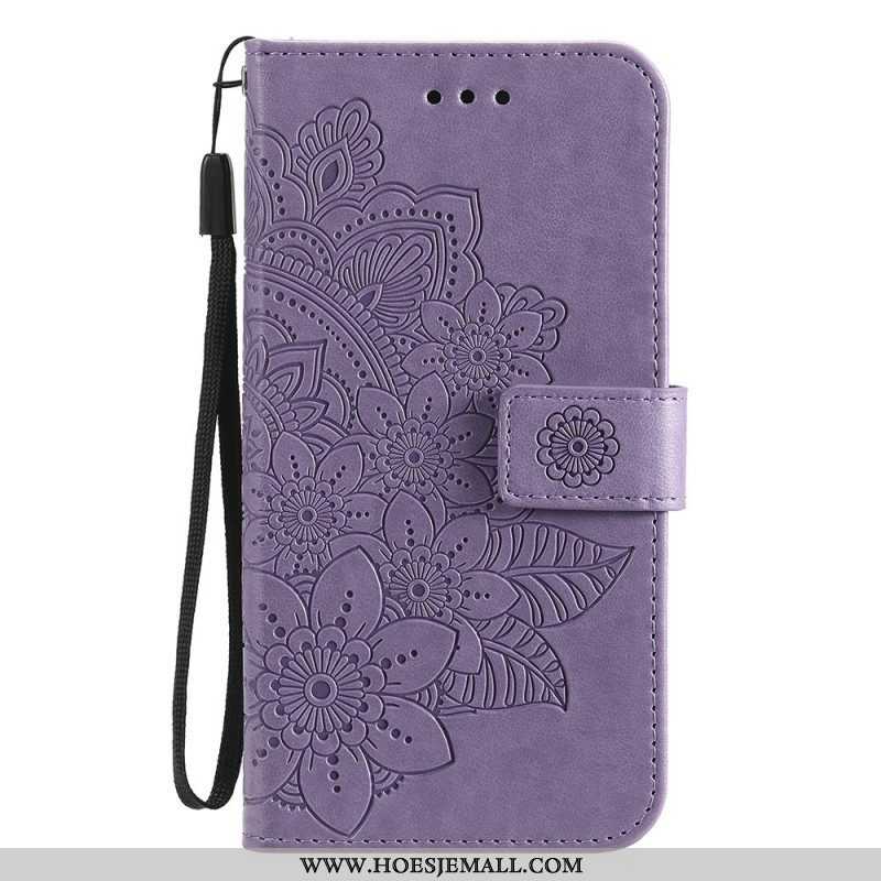 Folio-hoesje voor Samsung Galaxy M32 Bloemmandala