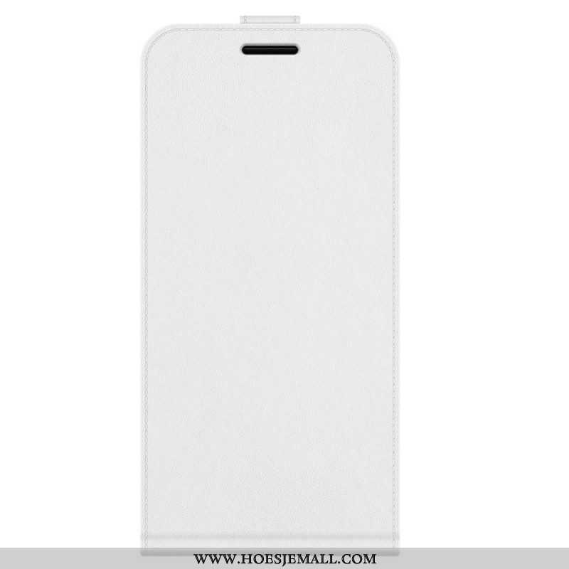 Folio-hoesje voor Samsung Galaxy M32 Flip Case Verticale Flap Met Leereffect