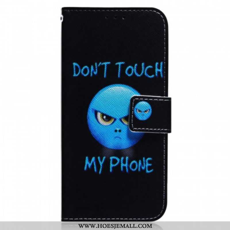 Leren Hoesje voor Samsung Galaxy M33 5G Emoji-telefoon