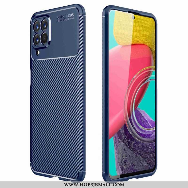 Hoesje voor Samsung Galaxy M33 5G Flexibele Koolstofvezel