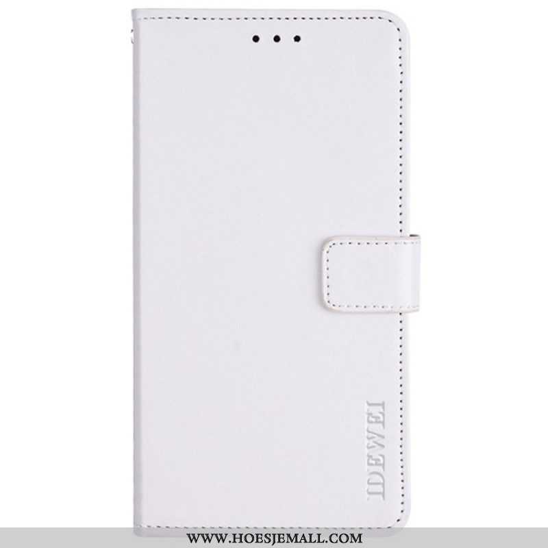 Folio-hoesje voor Samsung Galaxy M52 5G Imitatieleer Idewei