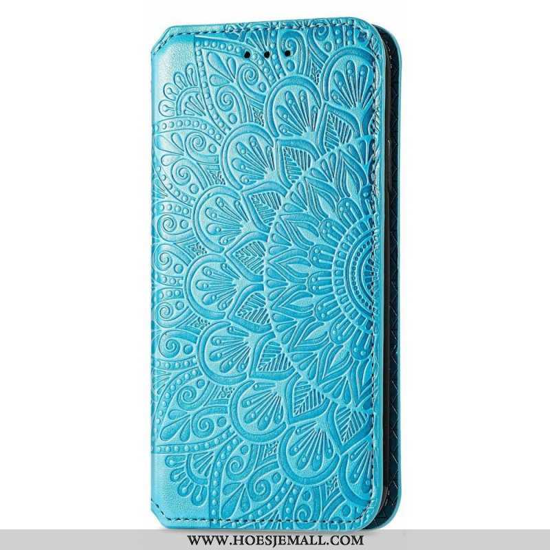 Bescherming Hoesje voor Samsung Galaxy M52 5G Folio-hoesje Kunstleer Antiek