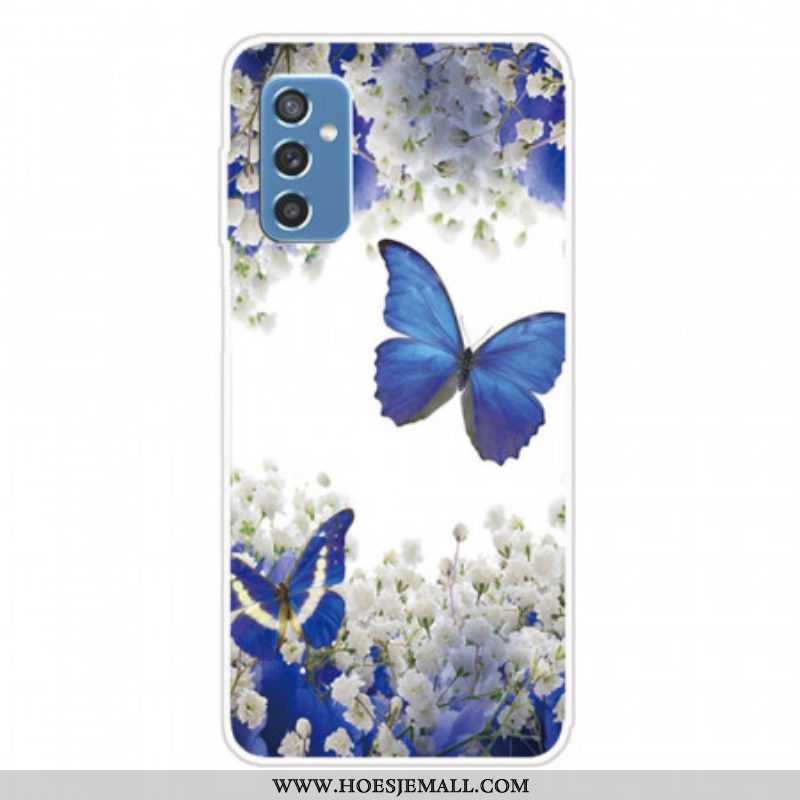 Hoesje voor Samsung Galaxy M52 5G Mystieke Vlinder