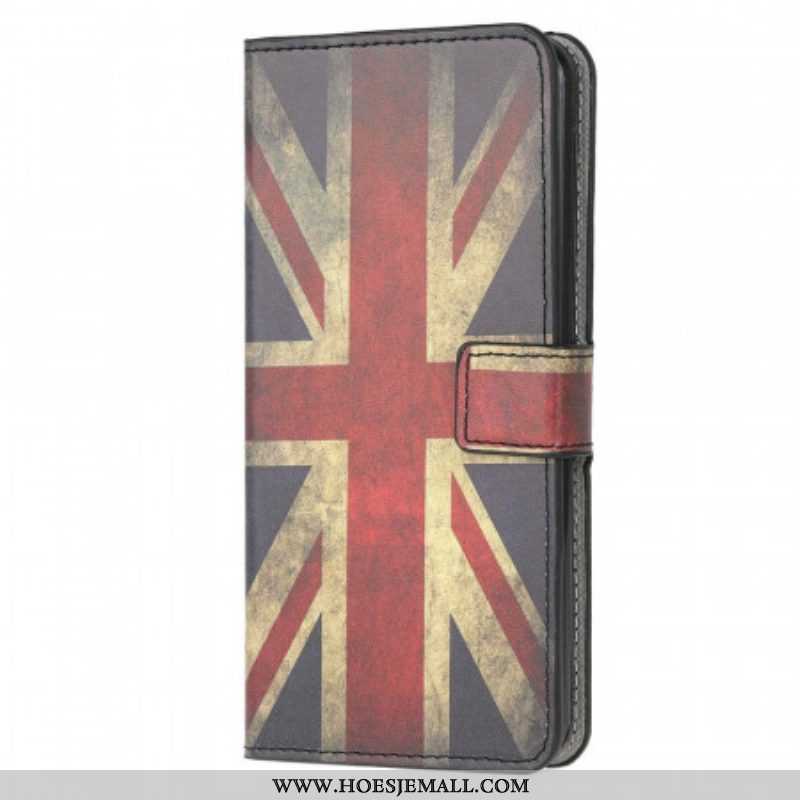 Folio-hoesje voor Samsung Galaxy M53 5G Engelse Vlag