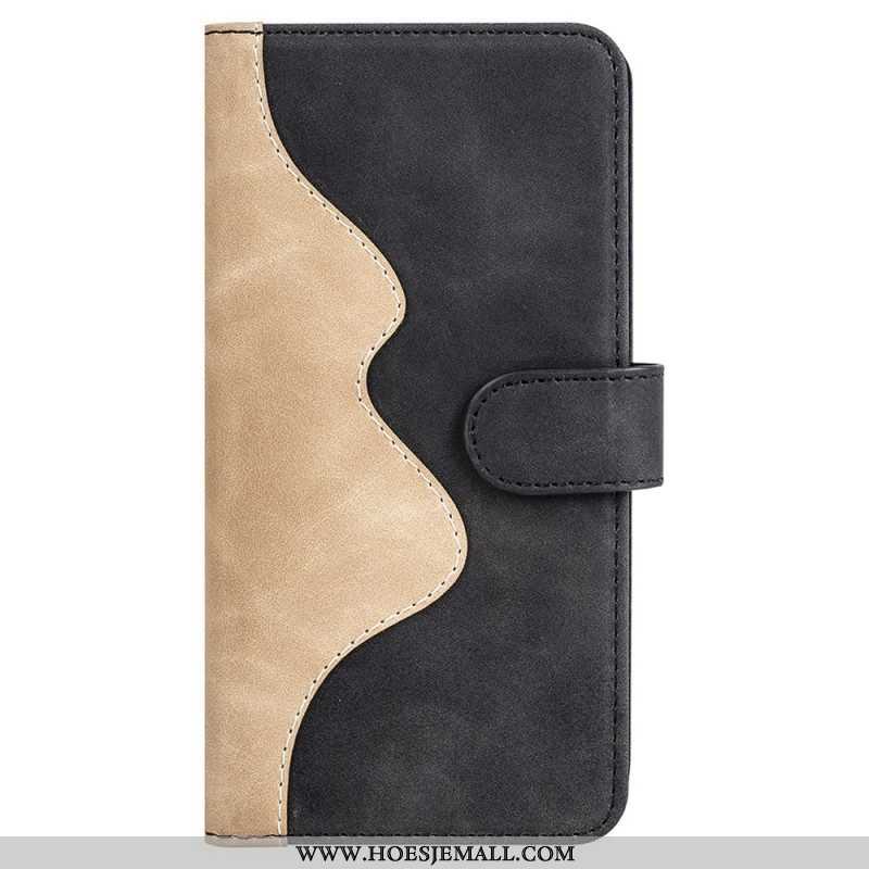 Folio-hoesje voor Samsung Galaxy M53 5G Golf Lederen Stijl