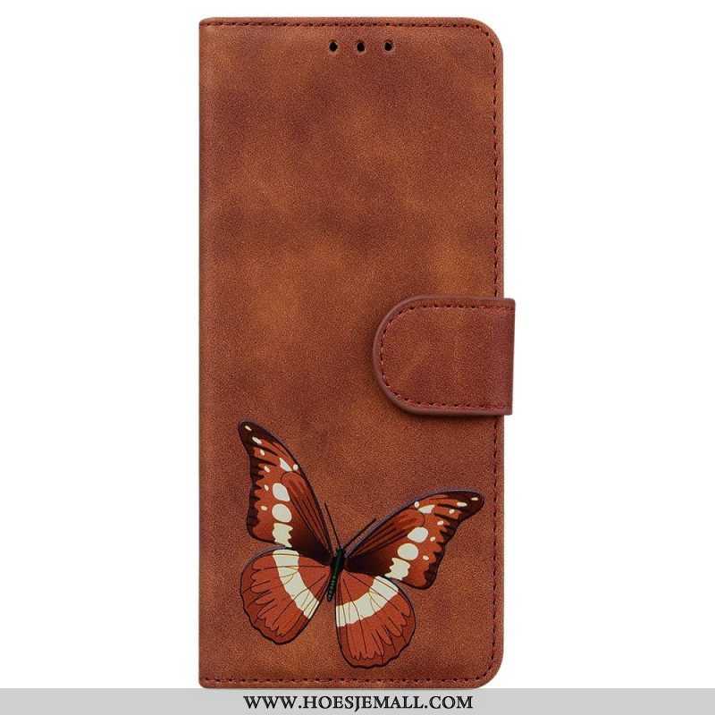 Flip Case voor Samsung Galaxy M53 5G Vlinder