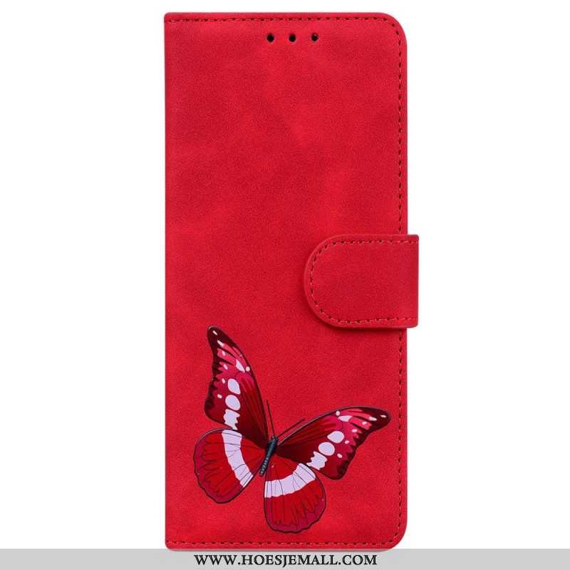 Flip Case voor Samsung Galaxy M53 5G Vlinder