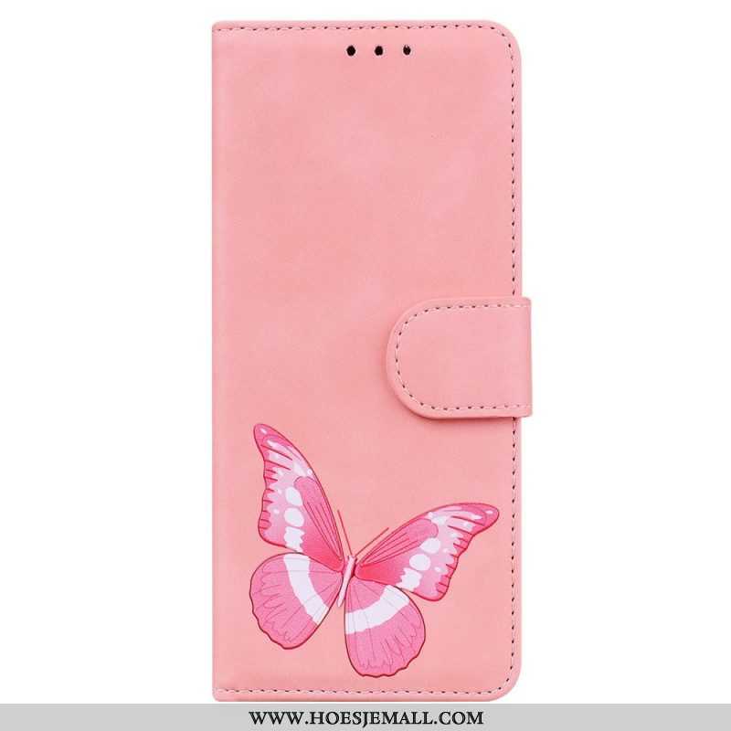 Flip Case voor Samsung Galaxy M53 5G Vlinder