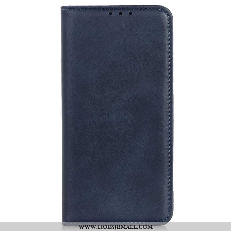 Folio-hoesje voor Samsung Galaxy M53 5G Gespleten Leer