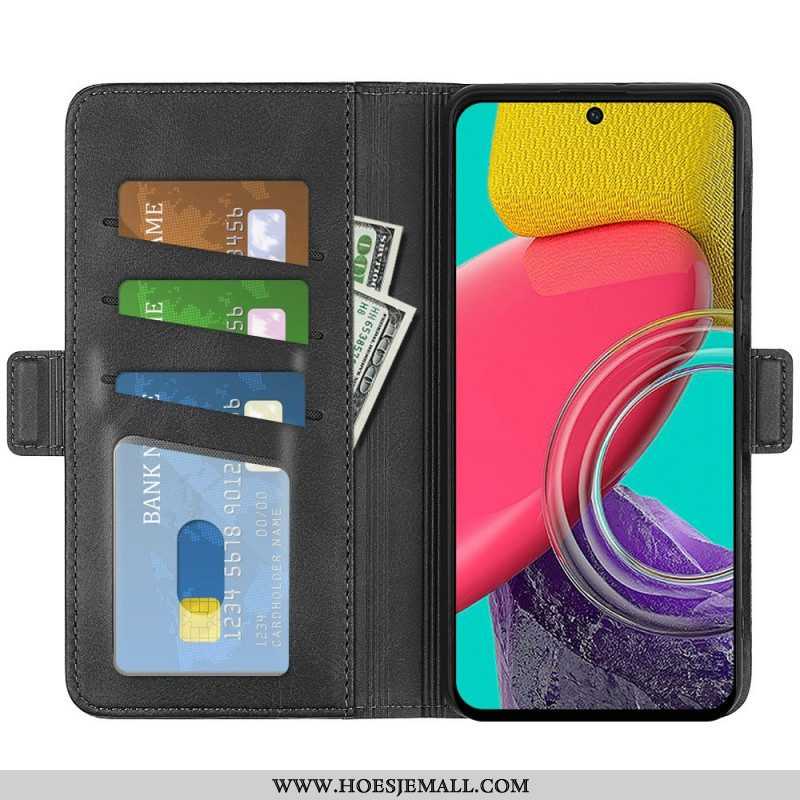 Folio-hoesje voor Samsung Galaxy M53 5G Flip Case Dubbele Klep