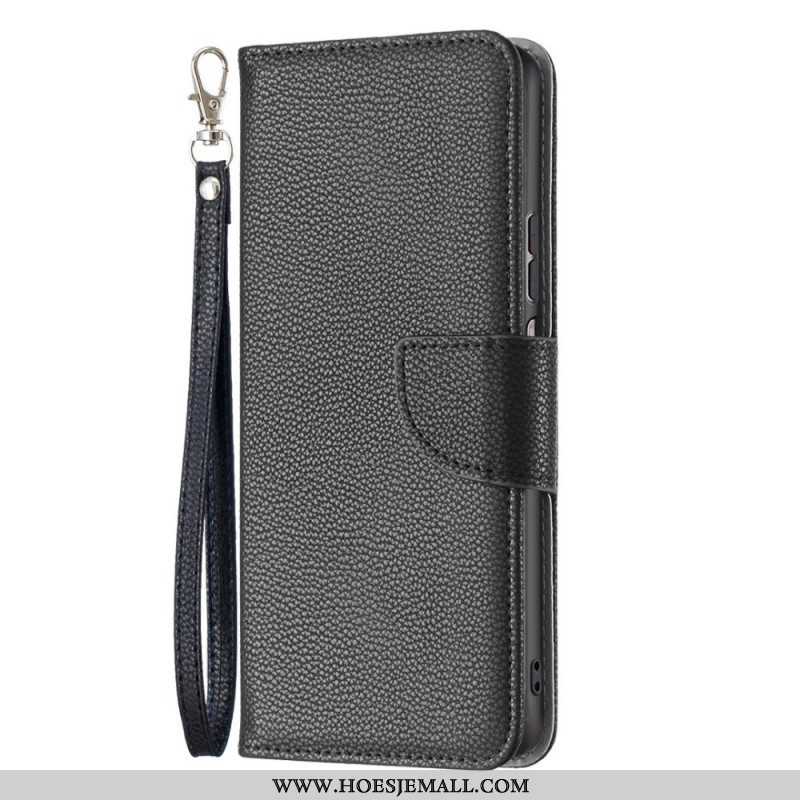 Flip Case voor Samsung Galaxy M53 5G Met Ketting Schuine Riemsluiting