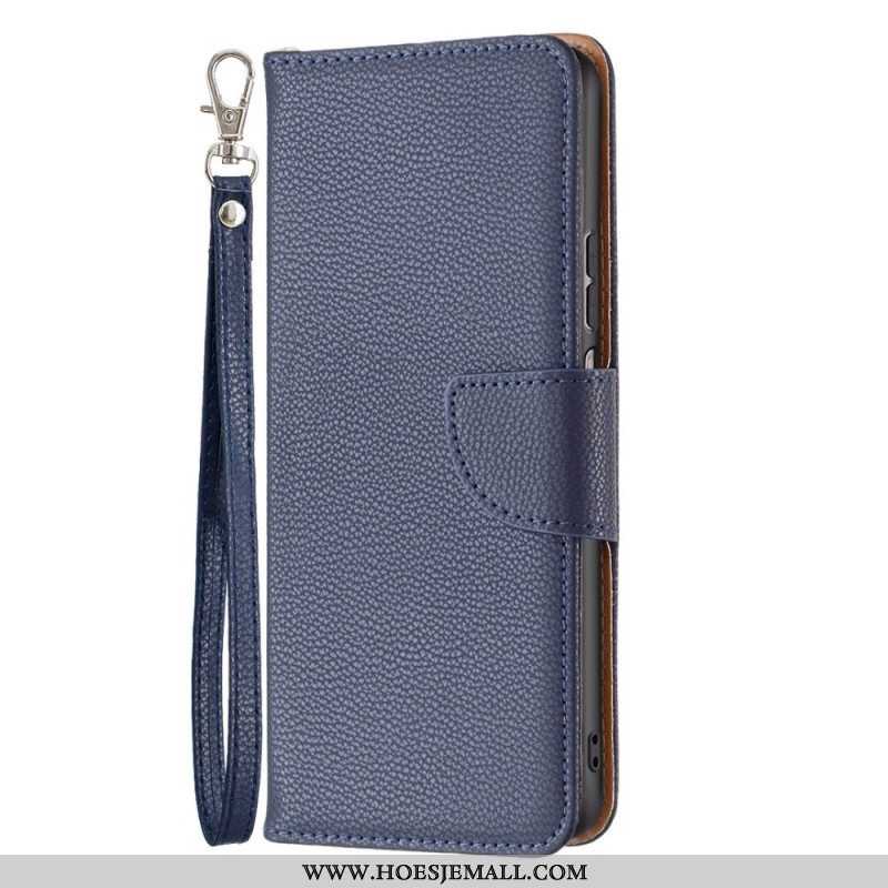 Flip Case voor Samsung Galaxy M53 5G Met Ketting Schuine Riemsluiting