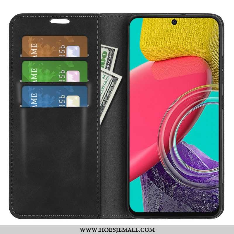 Bescherming Hoesje voor Samsung Galaxy M53 5G Folio-hoesje Huid-touch Zachtheid