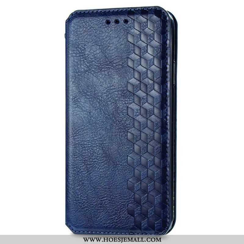 Bescherming Hoesje voor Samsung Galaxy M53 5G Folio-hoesje Patroon Met Leereffect