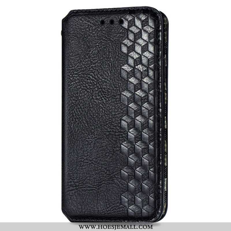 Bescherming Hoesje voor Samsung Galaxy M53 5G Folio-hoesje Patroon Met Leereffect