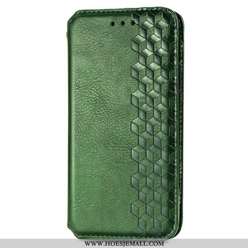 Bescherming Hoesje voor Samsung Galaxy M53 5G Folio-hoesje Patroon Met Leereffect