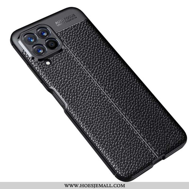 Hoesje voor Samsung Galaxy M53 5G Lychee Lederen Stijl